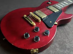 GIBSON LES PAUL STUDIO 2007 WINE RED GOLD HARDWARE W/HARD CASE USED