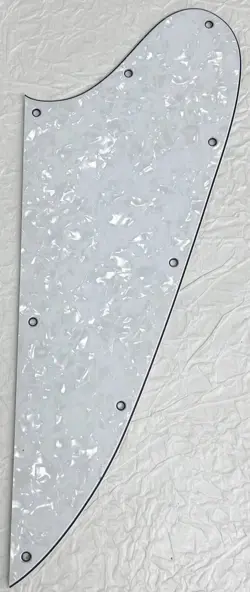 NEW GREAT-FOR GIBSON FIREBIRD BLANK STYLE GUITAR PICKGUARD  SCRATCH PLATE WHITE