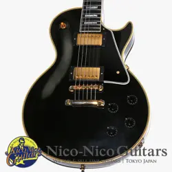 GIBSON CUSTOM SHOP 2018 HISTORIC COLLECTION 1957 LES PAUL CUSTOM VOS EBONY BLACK