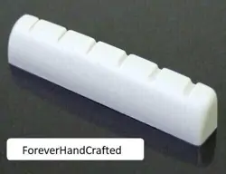 FOREVERHANDCRAFTED SLOTTED BONE GUITAR NUT MADE FOR EPIPHONE 335 ELECTRIC GUITAR