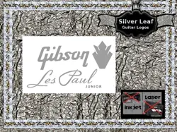 GIBSON LES PAUL MODEL  GUITAR DECAL HEADSTOCK DECAL RESTORATION WATERSLIDE 96S