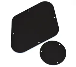 BLACK BACK/SWITCH PLATE BACKPLATE SET FOR USA GIBSON LES PAUL® PG-0814-023