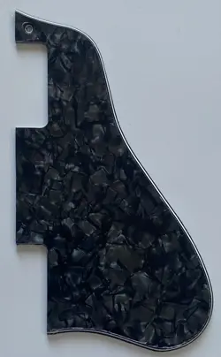 FOR FIT GIBSON ES-335 SHORT STYLE GUITAR PICKGUARD 4 PLY BLACK PEARL