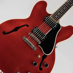 GIBSON MEMPHIS CUSTOM SHOP ES-335 DOT FAT-NECK ANTIQUE RED 2007 #GG786