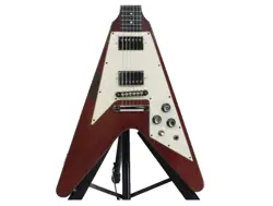 [GIBSON] FLYING V FADED CHERRY 2004 MODIFIED ELECTRIC GUITAR WITH GIG BAG JAPAN