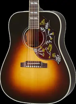 GIBSON HUMMINGBIRD STANDARD VINTAGE SUNBURST W/CASE-FTWORT
