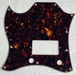 NEW-FOR GIBSON SG STANDARD SINGLE HUMBUCKER LEFTHANDED GUITAR PICKGUARD BROWN