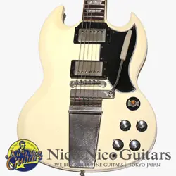 GIBSON CUSTOM SHOP 2012 HISTORIC COLLECTION SG STANDARD VOS MAESTRO WHITE