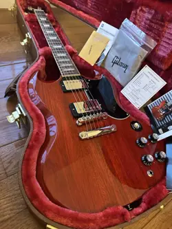 2023 GIBSON SG ‘61 REISSUE - HERITAGE CHERRY RED