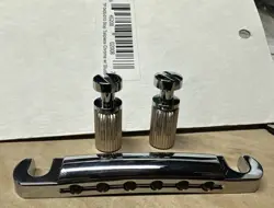 TP-0400-010 GOTOH CHROME STOP TAILPIECE WITH STUDS FOR USA GIBSON® GUITAR 