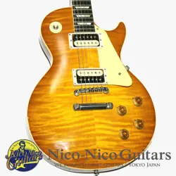 GIBSON CUSTOM SHOP 2023 MURPHY LAB 1959 LES PAUL LIGHT AGED GOLDEN POPPY BURST
