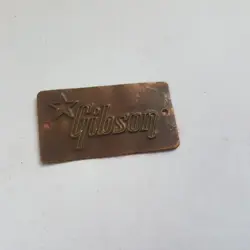 1958 GIBSON LES PAUL CALI GUITAR CASE BADGE - USA