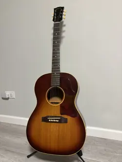 VINTAGE 1964 GIBSON LG-1 FLATTOP SUNBURST ACOUSTIC GUITAR