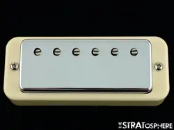 USA GIBSON LES PAUL 70S DELUXE MINI HUMBUCKER PICKUP, CREAM RING BRIDGE