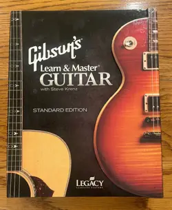 GIBSON'S LEARN AND MASTER GUITAR DVD/CD SET STEVE KRENZ STANDARD EDITION UNUSED