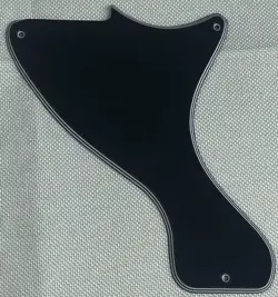 BLACK 5-PLY FOR FIT GIBSON LP JR.LES PAUL JUNIOR STYLE GUITAR PICKGUARD