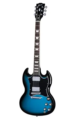 GIBSON SG STANDARD PELHAM BLUE BURST