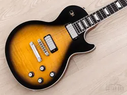 2018 GIBSON LES PAUL DELUXE PLAYER PLUS VINTAGE SUNBURST MINT W/ CASE, HANGTAGS