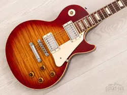 2000 EPIPHONE BY GIBSON LES PAUL STANDARD LPS-85F FOTO FLAME W/ CASE, JAPAN
