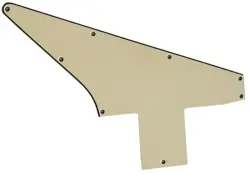 CUSTOM FOR GIBSON 76 EXPLORER RE-ISSUE BLANK GUITAR PICKGUARD,VINTAGE YELLOW