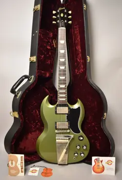 2001 GIBSON CUSTOM SHOP '61 SG STANDARD VOS FADED PELHAM BLUE W/OHSC