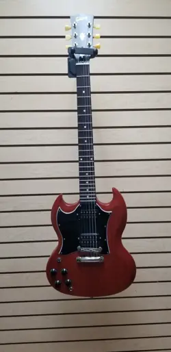 GIBSON SG STANDARD TRIBUTE 2019 VINTAGE CHERRY SATIN (LEFT-HANDED)
