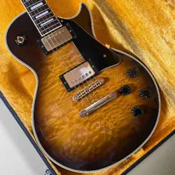 ORVILLE BY GIBSON LPC-QM LES PAUL CUSTOM MADE IN JAPAN 1992 ELECTRIC GUITAR USED