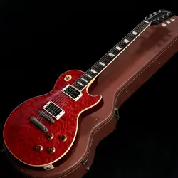 GIBSON CUSTOM SHOP 1959 LES PAUL STANDARD REISSUE QUIT TOP TRANS RED USA 1996