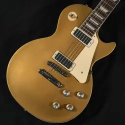 GIBSON LES PAUL DELUXE 70S GOLD TOP SN:208240141 #GGT9H