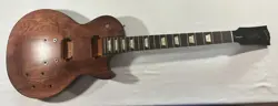 2011 GIBSON LES PAUL STUDIO HUSK WORN BROWN BODY NECK PROJECT
