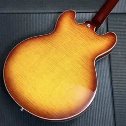 GIBSON ES 335 FIGURED ICED TEA  FINEST GUITARS