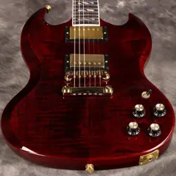 GIBSON SG SUPREME WINE RED  3.48KG  S N 222540080