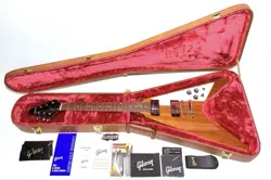 GIBSON FLYING V ANTIQUE NATURAL NO.MG904