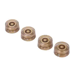 4PCS   TONE CONTROL KNOBS FOR GIBSON  ELECTRIC GUITAR R5L1