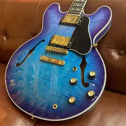 GIBSON MODERN COLLECTION ES SUPREME ~BLUEBERRY BURST~ S/N 224140207 #GGBDM