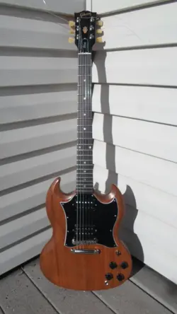 GIBSON SG TRIBUTE ELECTRIC GUITAR - NATURAL WALNUT