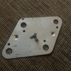 VINTAGE GIBSON LES PAUL POTENTIOMETER SHIELDING GROUNDING PLATE FR 84 59 REISSUE