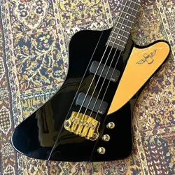 GIBSON: REX BROWN SIGNATURE THUNDERBIRD - EBONY - ELECTRIC BASS