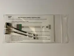 NEW GIBSON QUICK CONNECT ADAPTER CABLE FOR 5 PIN PICKUP TO QUICK CONNECT CONTROL