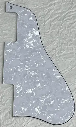 NEW GREAT-FOR GIBSON ES-335 SHORT STYLE GUITAR PICKGUARD 4 PLY WHITE PEARL