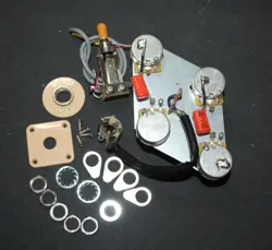 PULLED NEW GIBSON USA LES PAUL STANDARD HAND WIRED POTS & SWITCH 60/50 LEFT HAND