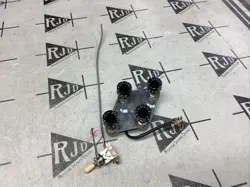 2001 ORIGINAL GIBSON LES PAUL CONTROL HARNESS ELECTRONICS SWITCH PLATE