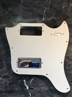 PARCHMENT PICKGUARD FOR '65-'67 GIBSON MELODY MAKER SG DUAL MINI HUMBUCKERS 