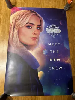 SDCC 2024 COMIC CON DOCTOR WHO RUBY SUNDAY 26.5X38.5 POSTER MILLIE GIBSON