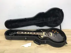 2021 GIBSON LES PAUL TRADITIONAL PRO V ELECTRIC GUITAR EBONY BURST FLAME TOP
