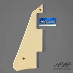 LEFTY CREAM 1PLY PICKGUARD FOR GIBSON LES PAUL WITH HUMBUCKER