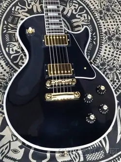 GIBSON CUSTOM SHOP ~JAPAN LIMITED RUN~ LES PAUL CUSTOM W EBONY FINGERBOARD WAFFL