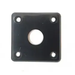 PLATE INPUT JACK BLACK FOR GUITAR STYLE GIBSON, EPIPHONE