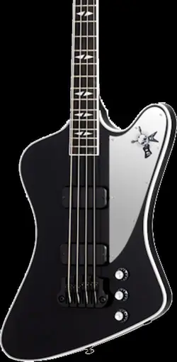 GIBSON GENE SIMMONS G2 THUNDERBIRD BASS EBONY MIRROR W/CASE