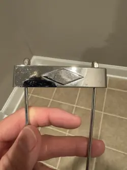 NICKEL TRAPEZE TAILPIECE
